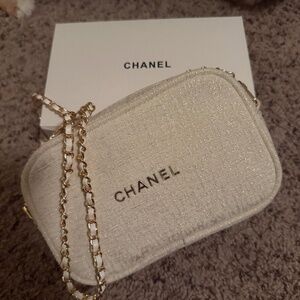 GWP Chanel Beauty Bag Converted to Crossbody